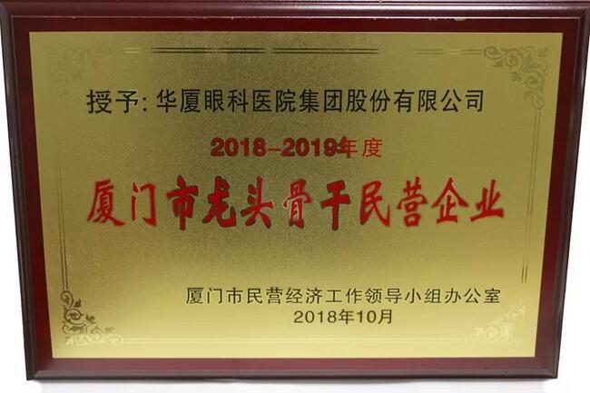 6686体育荣膺“厦门市2018-2019年度龙头骨干民营企业”2.jpg